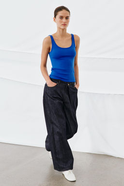 CAMISETA TIRANTES / Azul el?ctrico - Zara фото 3