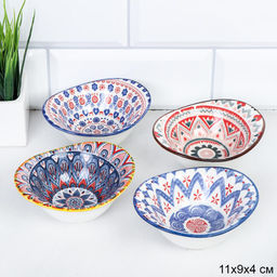 Соусник 11х9х4 см / ZY049 /уп 180/ керамика