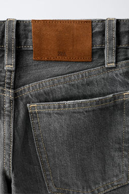 DENIM STRAIGHT ROTOS / Piedra - Zara фото 4
