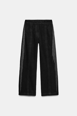 FRINGED TROUSERS ZW COLLECTION LIMITED EDITION - Zara фото 3