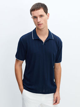 Polo Yaka K?sa Kollu Erkek Ti??rt