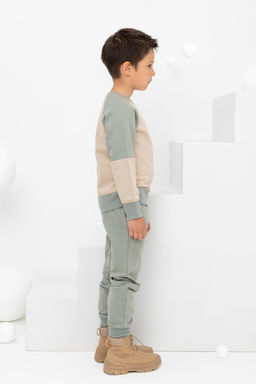 КР 400582/зеленый чай брюки для мал