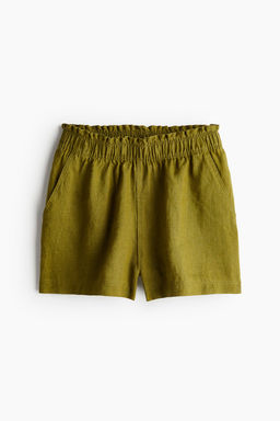 Pantalon corto de lino - H&m фото 5