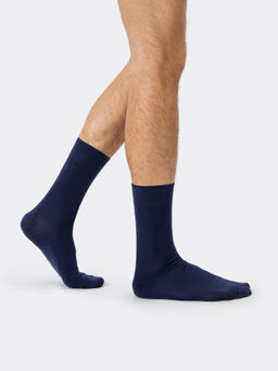 Носки Mark Formelle 001K-001 хлопок с эластаном т.синий набор 5 пар