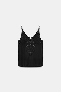 ZW COLLECTION LACE TOP - Zara фото 6
