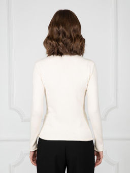 Водолазка женская ZZ-05002 milk - Eleganzza фото 3