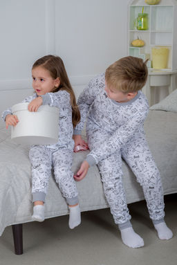 Пижама детская из интерлока пенье Дрёма котик - Амадэль фото 32