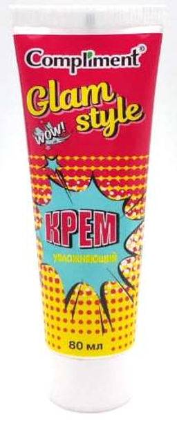 "Compliment" GLAM STYLE Крем для лица "Увлажняющий" (80мл).24 / 640286