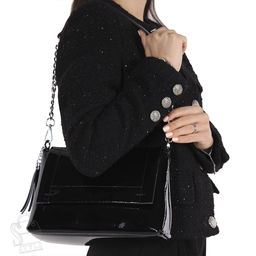 Сумка женская кожаная 8722-3NN black Natale Navetta  фото 2