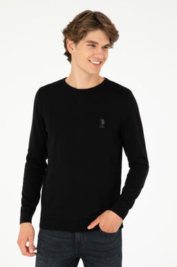 Мужской черный базовый свитер Неожиданная скидка в корзине - U.s. polo assn фото 8