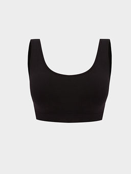 Balensiz Dolgusuz D?z Seamless Sporcu S?tyen