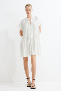 Vestido tunica efecto arrugado