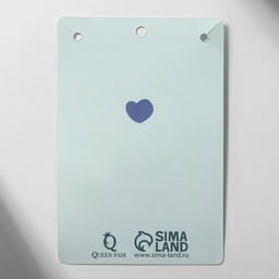 Кулоны парные «Неразлучники. Леденцы», L=40.5 см, набор 2 шт. синие, розовый