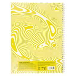 Светоч Тетрадь Энергия A4 80 л. на гребне 60 г/кв.м , белизна 100 % 4 шт. клетка SVT_800221_01 желтый  фото 6