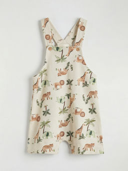 Desenli Ask?l? Erkek Bebek Tulum