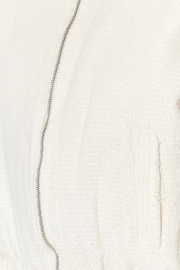 TRENDYOLMILLA Ekru Oversize Tuvit Bomber Ceket Mont TWOSS23MO00052  фото 5