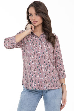 Рубашка Жаклин модная (пудра) - Diolche фото 4