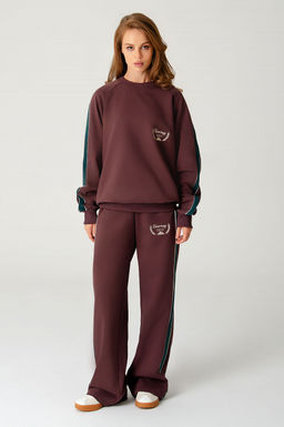 Арт. 2-543 Костюм женский с брюками 44-50 (4 шт) Цвет:коричневый - Калинка фото 37