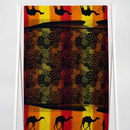 Полотенце махровое 6с102.413ж1 Караван (СН1 т.синий) 81х160см