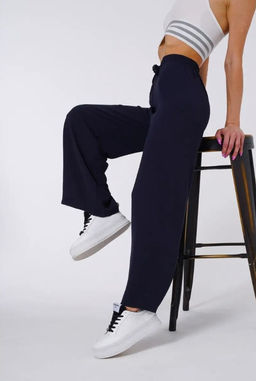 K10722 Брюки палаццо ТМ_СИНИЙ