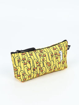 Пенал школьный, текстиль, «Гуси»