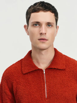 Джемпер relax fit на молнии / Zarina