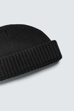 SHORT WOOL BLEND BEANIE - Zara фото 2