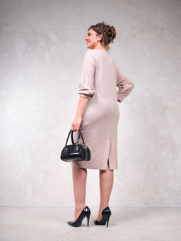 Платье Avanti 1618 серый/черный - Mira fashion фото 169