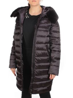 815-E09 BLACK Пальто зимнее женское VISDEER (200 гр. тинсулейт) - Fashion фото 9