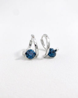 Серьги с кристаллами Swarovski