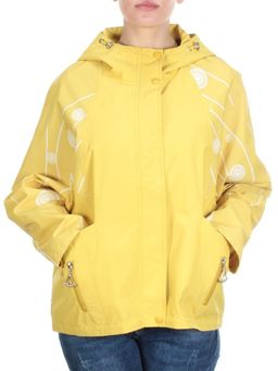 F2088 YELLOW Ветровка женская MARIA (65%хлопок 35% полиэстер) - Фабричный китай фото 2