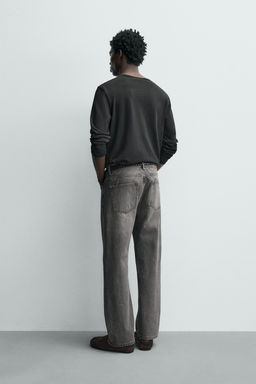 JEANS REGULAR FIT / Gris - Zara фото 3