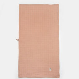 Полотенце муслиновое LoveLife, 50*90 см, пудровый, 100% хл, 3-сл, 180 гр/м2  фото 3