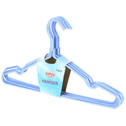 Вешалка-плечики р46-48 Сарафан 40х21см, металлический корпус д0,35см, с ПВХ покрытием, цвета микс, на картоне, цена за 10 штук (Китай) (цена за 1 штуку - 21,53руб) - Домашняя Мода фото 2