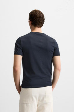BASIC SLIM FIT T-SHIRT - Zara фото 20