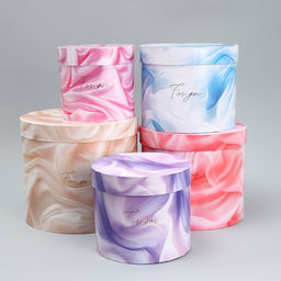 Набор коробок 5 в 1, упаковка подарочная, «Вуаль», 13 х 14 ‒ 19.5 х 22 см