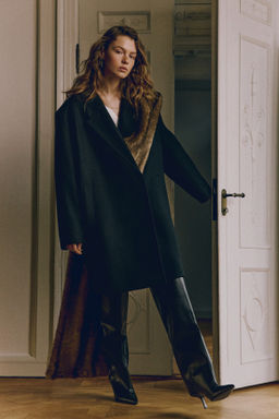 Abrigo oversize en mezcla de lana - H&m фото 3