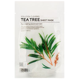 Tenzero Teatree Sheet Mask - Тканевая маска для комбинированной кожи лица с экстрактом чайного дерева
, 25мл