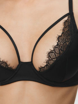 CONCEPT CLUB /Бюстгальтер с мягкой чашкой жен. Flame черный  фото 4