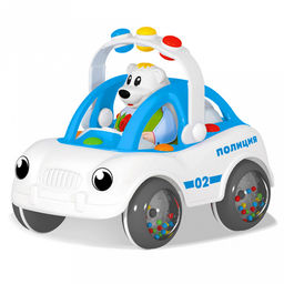 Игрушка "Машинка "Ватрушка. Полиция" 18х14х19см, полипропилен, "Stellar" (Россия)