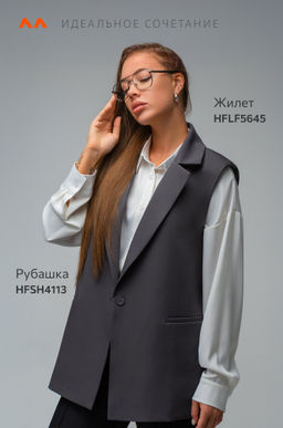 Женский удлиненный жилет Happyfox  фото 45