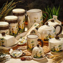 Подставка для чайных пакетиков, доломит, фигурная, Левадия (419416) /DANIKS/  фото 4