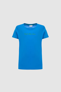 Kad_n Kobalt Mavi Basic Ti__rt - U.s. polo assn фото 3