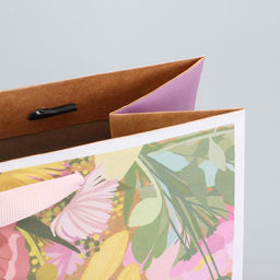 Цена за 2 шт. Пакет подарочный крафтовый, упаковка, Вдохновляй, ML 23?27?11.5 см