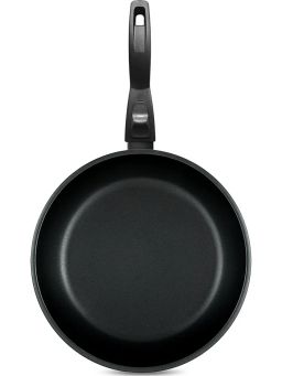 Сковорода литая Neva Black съемная ручка, 24 см - Нева металл посуда фото 3