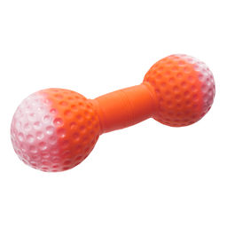 НЗ Игрушка для собак "Гантель", оранжевая, 20,5см Y-164124 85ор54 Я-164124