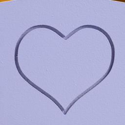 Кашпо деревянное Symmetric Heart, сердце, с ручкой, 2512,510(28) см Лавандовый - Дарим Красиво фото 5
