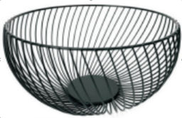 Корзина для фруктов металл/ KF-553 /уп 20/