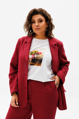 Жакет ANELLI 1539 перец чили - Andina city фото 3