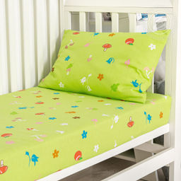 Постельное белье На опушке (бязь ясельная) Детский/Пододеяльник: 1 шт. - 147*112; Простыня: 1 шт. - 150*110; Наволочка: 1 шт. - 40*60; Бязь ясельная - Артпостелька фото 3